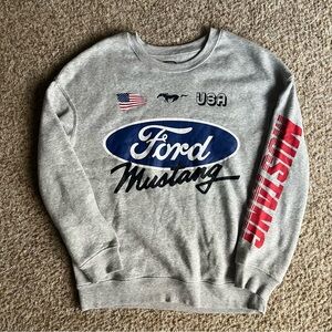 Ford Mustang Crewneck Sweatshirt Unisex XXS Official Licensed Classic Car